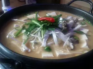 Tea Hyeonhui Silky Tofu Fermented Soy Beans Stew