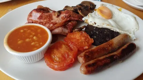 Ye Olde Naked Man Café in Settle