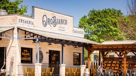 OroBianco Italian Creamery - Blanco in 블랑코 카운티