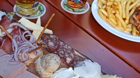 Zollhaus Biergarten in Nuremberg