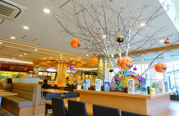Yokogawa Service Area (downline) snack corner