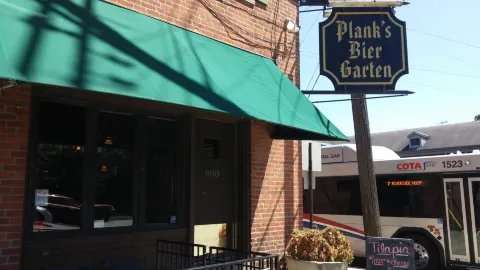 Plank's Bier Garten in Columbus