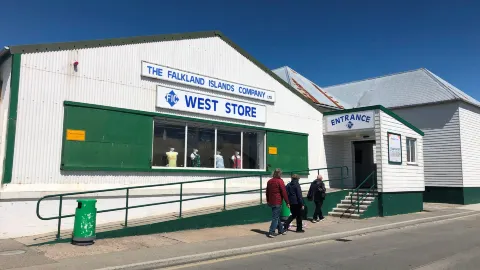 The West Store Café & Deli in Stanley