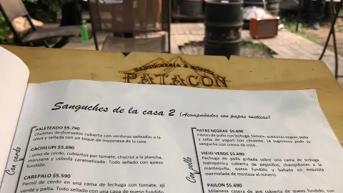 Patacon Sandwicheria in Pucon