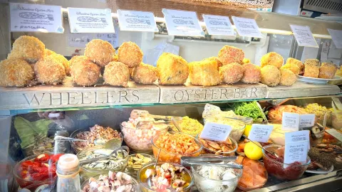 Wheelers Oyster Bar in Whitstable