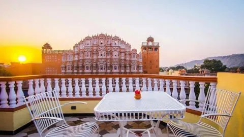Wind View Cafe in Jaipur