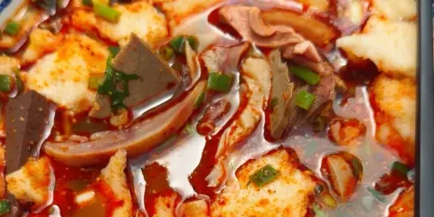 白老二泡饃