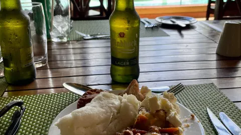 Chobe Safari Lodge Restaurant in Kasane