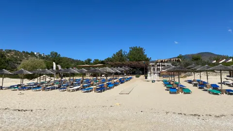 Beach Bar Plavoulis in Thasos