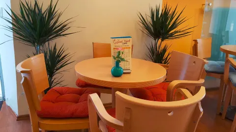 Cafe Cosmos-Heart in Augsburg