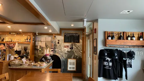 black dog cafe in Canmore