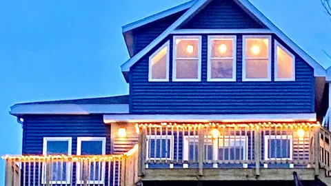 The Blue House in St. 로렌스 카운티