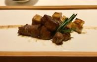 黑松露牛肉粒炒杏鲍菇