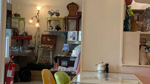 Tea Room at Chapel House in Minehead