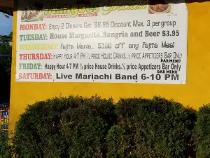 Mangoes Mexican Bar & Grill