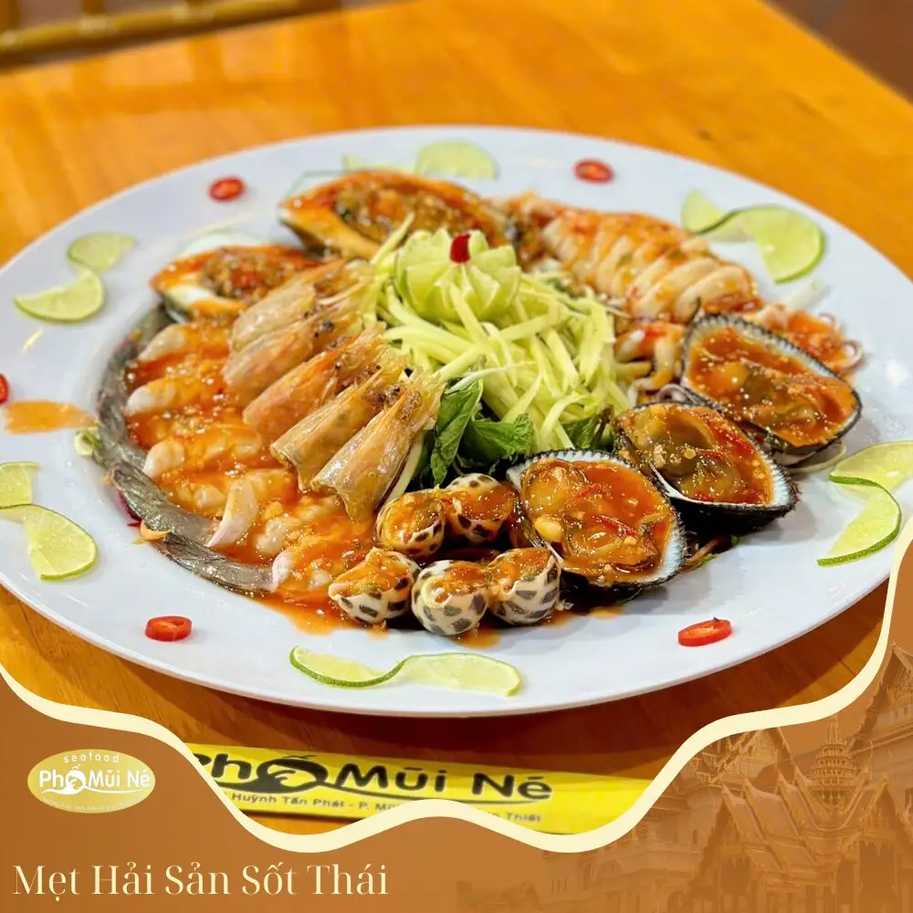 PHỐ MŨI NÉ - CƠM NIÊU HẢI SẢN TƯƠI SỐNG