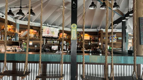 Splash Bar & Grill at Palm Bay Beach Club in Exuma