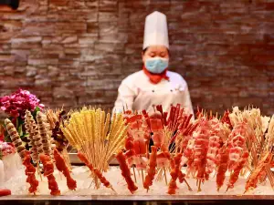 中乐百花酒店自助餐厅