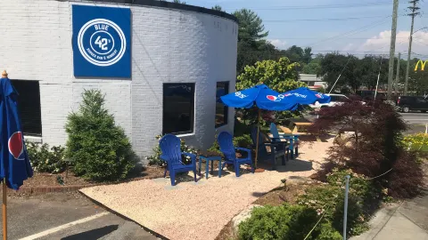 Blue 42s Burger Bar in Burke County