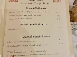 Osteria del Tempo Perso