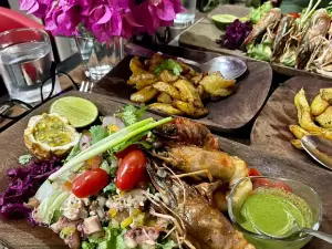 Churrasco "chicken & Gambas"