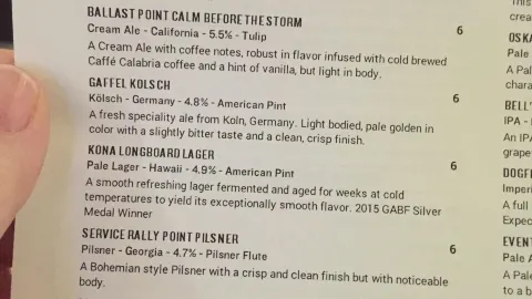 World of Beer in Pooler