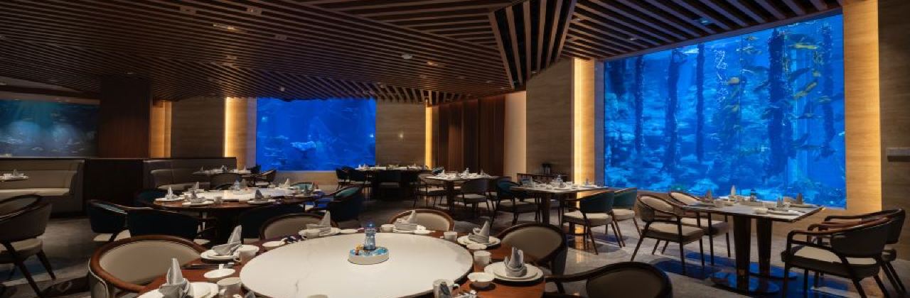 舟山長喬鵜鶘度假酒店·美人魚海底餐廳·珊海宴