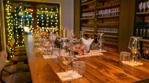 Wine Bar Bacchus in Ohrid