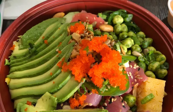 Poke Bowl Tropical Cafe