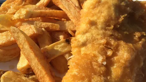 Blue Fish Bar in Cornwall