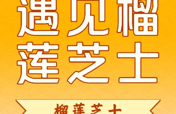 遇見榴蓮芝士