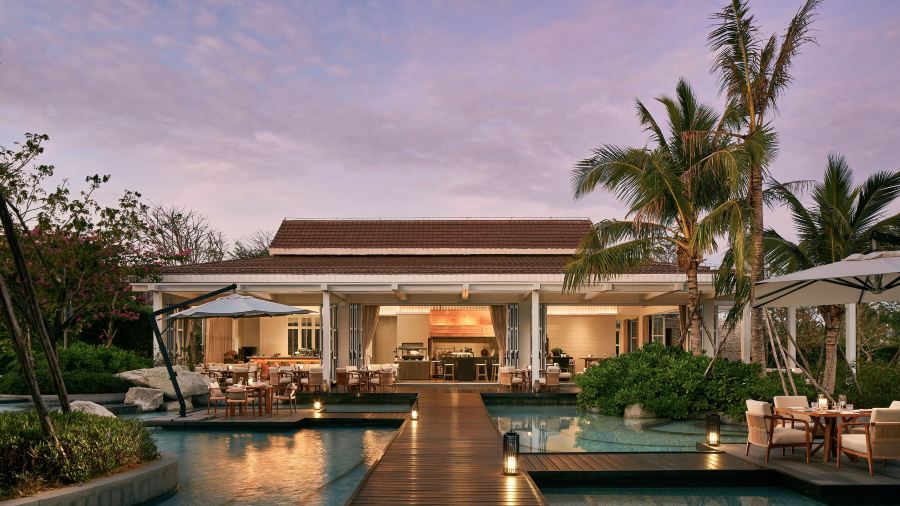 三亞保利瑰麗飯店·炙·西餐廳·浪漫晚餐