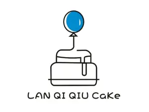 Karen Cake蓝气球生日蛋糕