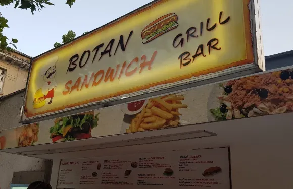 Sandwich grill bar BOTAN