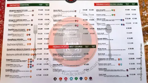 Bar Restaurante Los Leones in Gomera
