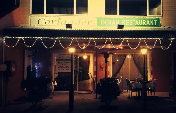 coriander indian restaurant