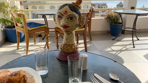 Savage Garden Restaurant in Udaipur