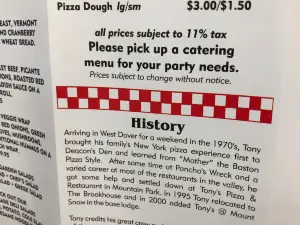 Tony's Pizza