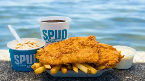 Spud Fish & Chips in 埃德蒙茲