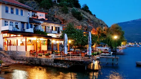 Kaj Kanevche in Ohrid