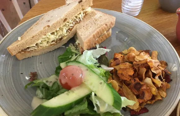 Lacock Abbey Courtyard Tea room