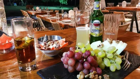 La Boheme Beach Bar Restaurant in Thasos