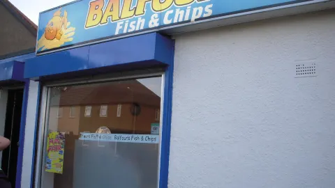 Balfours Fish & Chips in Grangemouth