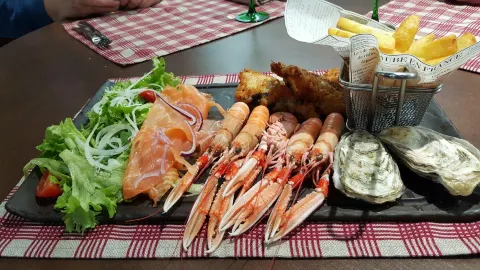 L'Alsace à quai in ロリアン