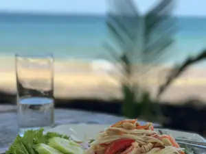 Nana on the beach