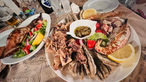 Myrtos Taverna in Kefallinia