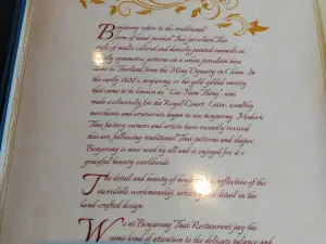 Benjarong Thai Restaurant