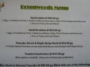 Greenwoods Restaurant