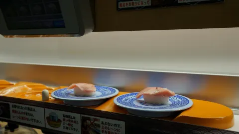 Muten Kura Sushi Gotenba in 고텐바
