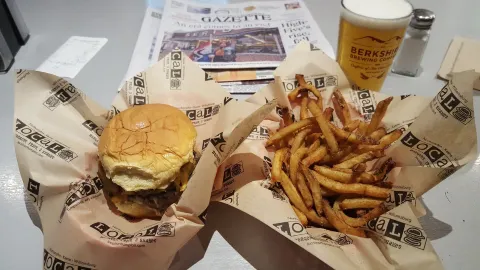 Local Burger in Hampshire County